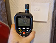 Logement insalubre - Mesures caméra thermique